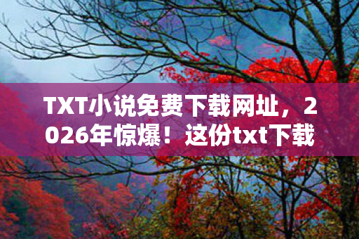 TXT小说免费下载网址，2026年惊爆！这份txt下载背后，竟藏着让全网沸腾的秘密？