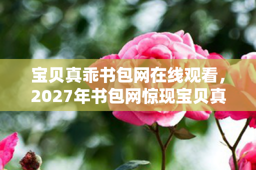 宝贝真乖书包网在线观看，2027年书包网惊现宝贝真乖悬案，暗夜线索交织成毛骨悚然谜网