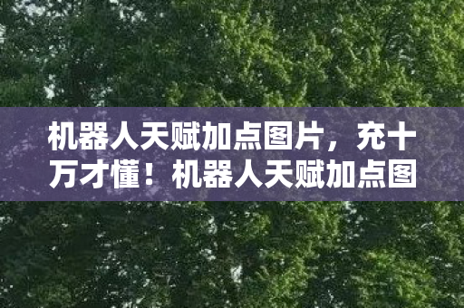 机器人天赋加点图片,充十万才懂!机器人天赋加点图背后藏着让钱包吓一跳的隐情 机器人天赋加点图片,充十万才懂!机器人天赋加点图背后藏着让钱包吓一跳的隐情