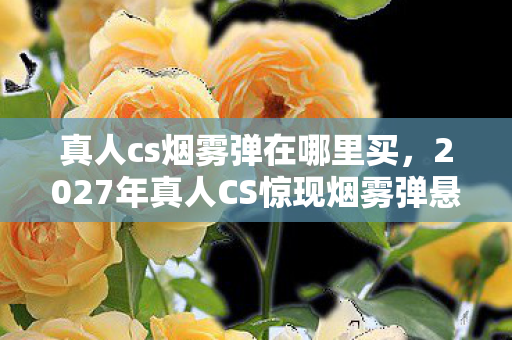 真人cs烟雾弹在哪里买,2027年真人CS惊现烟雾弹悬案,线索交织,毛骨悚然真相待揭! 真人cs烟雾弹在哪里买,2027年真人CS惊现烟雾弹悬案,线索交织,毛骨悚然真相待揭!