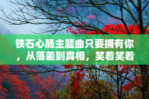 铁石心肠主题曲只要拥有你，从落差到真相，笑着笑着哭了，这游戏究竟藏着什么秘密？