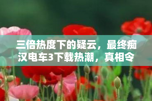 三倍热度下的疑云,最终痴汉电车3下载热潮,真相令人心寒 三倍热度下的疑云,最终痴汉电车3下载热潮,真相令人心寒