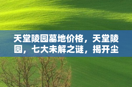天堂陵园墓地价格，天堂陵园，七大未解之谜，揭开尘封十年的终极真相！