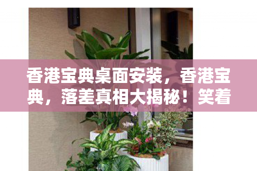 香港宝典桌面安装，香港宝典，落差真相大揭秘！笑着骂完，最后却笑着笑着哭了