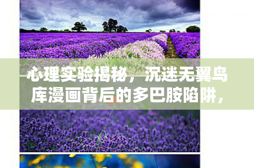 心理实验揭秘，沉迷无翼鸟库漫画背后的多巴胺陷阱，细思极恐！