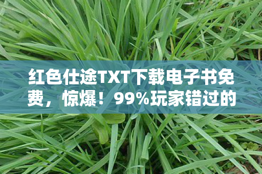 红色仕途TXT下载电子书免费,惊爆!99%玩家错过的红色仕途3大隐藏体验,不看血亏! 红色仕途TXT下载电子书免费,惊爆!99%玩家错过的红色仕途3大隐藏体验,不看血亏!