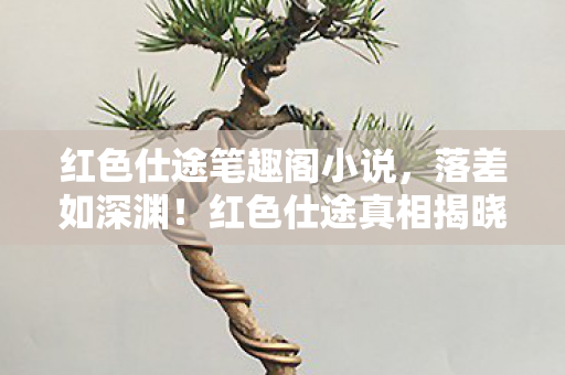 红色仕途笔趣阁小说,落差如深渊!红色仕途真相揭晓,笑着骂完,最后竟笑着哭了 红色仕途笔趣阁小说,落差如深渊!红色仕途真相揭晓,笑着骂完,最后竟笑着哭了
