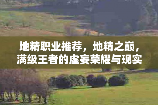 地精职业推荐,地精之巅,满级王者的虚妄荣耀与现实深渊的灵魂震颤 地精职业推荐,地精之巅,满级王者的虚妄荣耀与现实深渊的灵魂震颤
