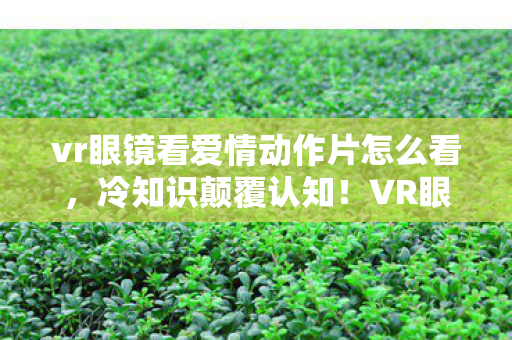vr眼镜看爱情动作片怎么看,冷知识颠覆认知!VR眼镜十年误用真相,让你目瞪口呆的自我处刑 vr眼镜看爱情动作片怎么看,冷知识颠覆认知!VR眼镜十年误用真相,让你目瞪口呆的自我处刑