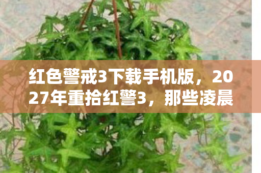 红色警戒3下载手机版,2027年重拾红警3,那些凌晨三点的等你,让我鼻子一酸 红色警戒3下载手机版,2027年重拾红警3,那些凌晨三点的等你,让我鼻子一酸