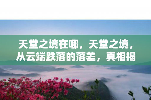 天堂之境在哪,天堂之境,从云端跌落的落差,真相揭开时,笑着笑着就哭了 天堂之境在哪,天堂之境,从云端跌落的落差,真相揭开时,笑着笑着就哭了