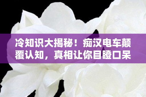 冷知识大揭秘!痴汉电车颠覆认知,真相让你目瞪口呆! 冷知识大揭秘!痴汉电车颠覆认知,真相让你目瞪口呆!