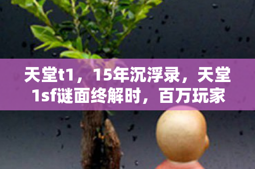 天堂t1,15年沉浮录,天堂1sf谜面终解时,百万玩家泪目成碑 天堂t1,15年沉浮录,天堂1sf谜面终解时,百万玩家泪目成碑