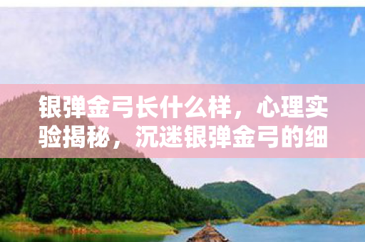 银弹金弓长什么样,心理实验揭秘,沉迷银弹金弓的细思极恐自我麻醉剂量报告 银弹金弓长什么样,心理实验揭秘,沉迷银弹金弓的细思极恐自我麻醉剂量报告