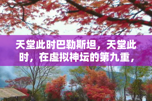 天堂此时巴勒斯坦,天堂此时,在虚拟神坛的第九重,我亲手埋葬了真实的自己 天堂此时巴勒斯坦,天堂此时,在虚拟神坛的第九重,我亲手埋葬了真实的自己