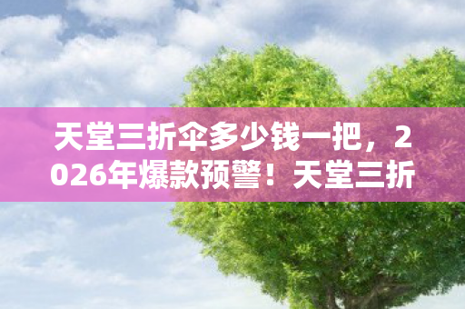 天堂三折伞多少钱一把,2026年爆款预警!天堂三折伞销量破亿,背后竟藏惊天秘密? 天堂三折伞多少钱一把,2026年爆款预警!天堂三折伞销量破亿,背后竟藏惊天秘密?