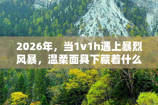 2026年,当1v1h遇上暴烈风暴,温柔面具下藏着什么惊天秘密? 2026年,当1v1h遇上暴烈风暴,温柔面具下藏着什么惊天秘密?