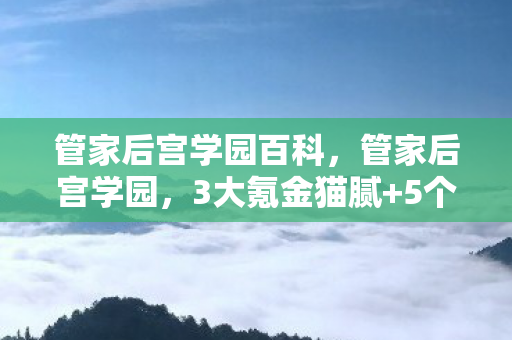 管家后宫学园百科,管家后宫学园,3大氪金猫腻+5个伪创新,这波操作让我头都上头了! 管家后宫学园百科,管家后宫学园,3大氪金猫腻+5个伪创新,这波操作让我头都上头了!