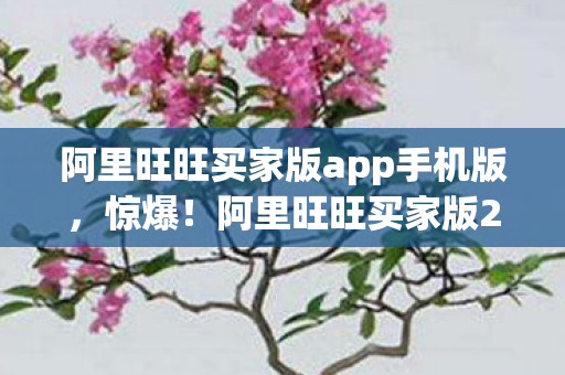 阿里旺旺买家版app手机版,惊爆!阿里旺旺买家版2014下载竟藏500万隐情,吓一跳! 阿里旺旺买家版app手机版,惊爆!阿里旺旺买家版2014下载竟藏500万隐情,吓一跳!