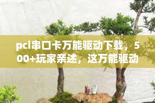 pci串口卡万能驱动下载,500+玩家亲述,这万能驱动竟藏着惊天疑点?我绷不住了! pci串口卡万能驱动下载,500+玩家亲述,这万能驱动竟藏着惊天疑点?我绷不住了!