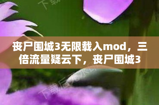 丧尸围城3无限载入mod,三倍流量疑云下,丧尸围城3无限载入,谁在让玩家心寒? 丧尸围城3无限载入mod,三倍流量疑云下,丧尸围城3无限载入,谁在让玩家心寒?