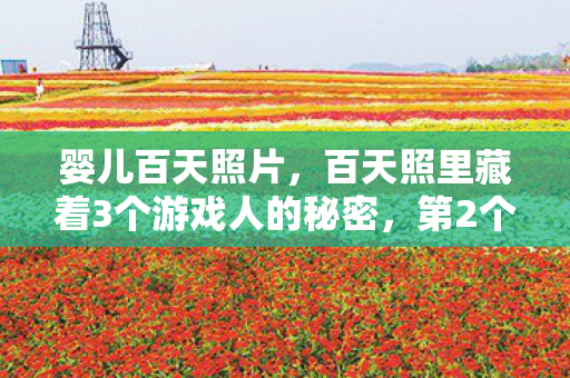 婴儿百天照片，百天照里藏着3个游戏人的秘密，第2个身份让全网破防！