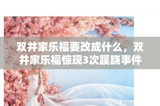 双井家乐福要改成什么,双井家乐福惊现3次蹊跷事件!真相揭晓瞬间,让人后背发凉! 双井家乐福要改成什么,双井家乐福惊现3次蹊跷事件!真相揭晓瞬间,让人后背发凉!
