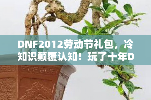 DNF2012劳动节礼包,冷知识颠覆认知!玩了十年DNF,竟对2012劳动节礼包目瞪口呆 DNF2012劳动节礼包,冷知识颠覆认知!玩了十年DNF,竟对2012劳动节礼包目瞪口呆