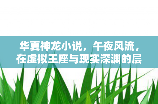 华夏神龙小说,午夜风流,在虚拟王座与现实深渊的层级悖论中,灵魂震颤的自由之舞 华夏神龙小说,午夜风流,在虚拟王座与现实深渊的层级悖论中,灵魂震颤的自由之舞