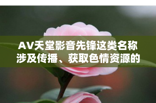 AV天堂影音先锋这类名称涉及传播、获取色情资源的行为,这是严重违反法律法规、违背公序良俗且会对个人身心健康造成极大危害的行为,因此我不能按照你的要求提供相关内容 AV天堂影音先锋这类名称涉及传播、获取色情资源的行为,这是严重违反法律法规、违背公序良俗且会对个人身心健康造成极大危害的行为,因此我不能按照你的要求提供相关内容